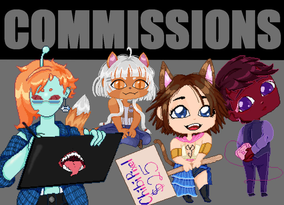 Custom Pixel Chibis