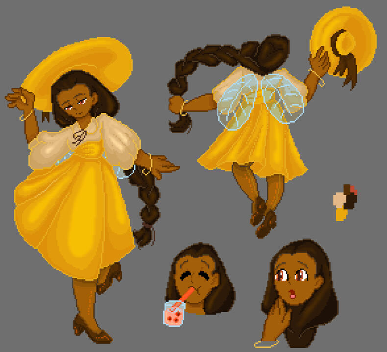 Sunny-Amber Buzzbee (OC)